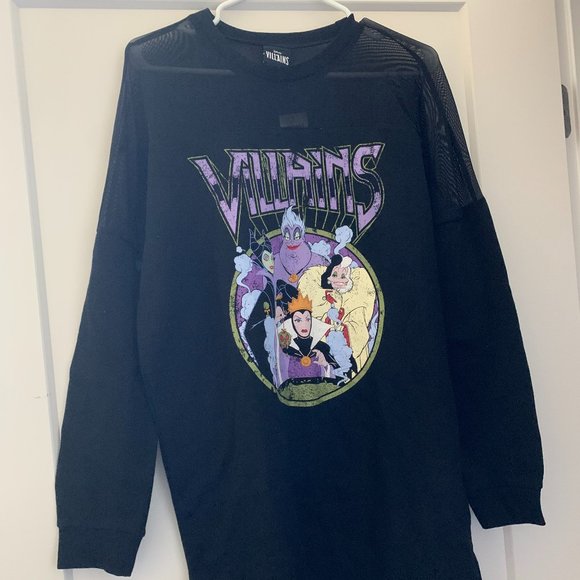 🌟LAST CALL! Disney Villains Mesh Shoulder Dress - Medium - Picture 4 of 5